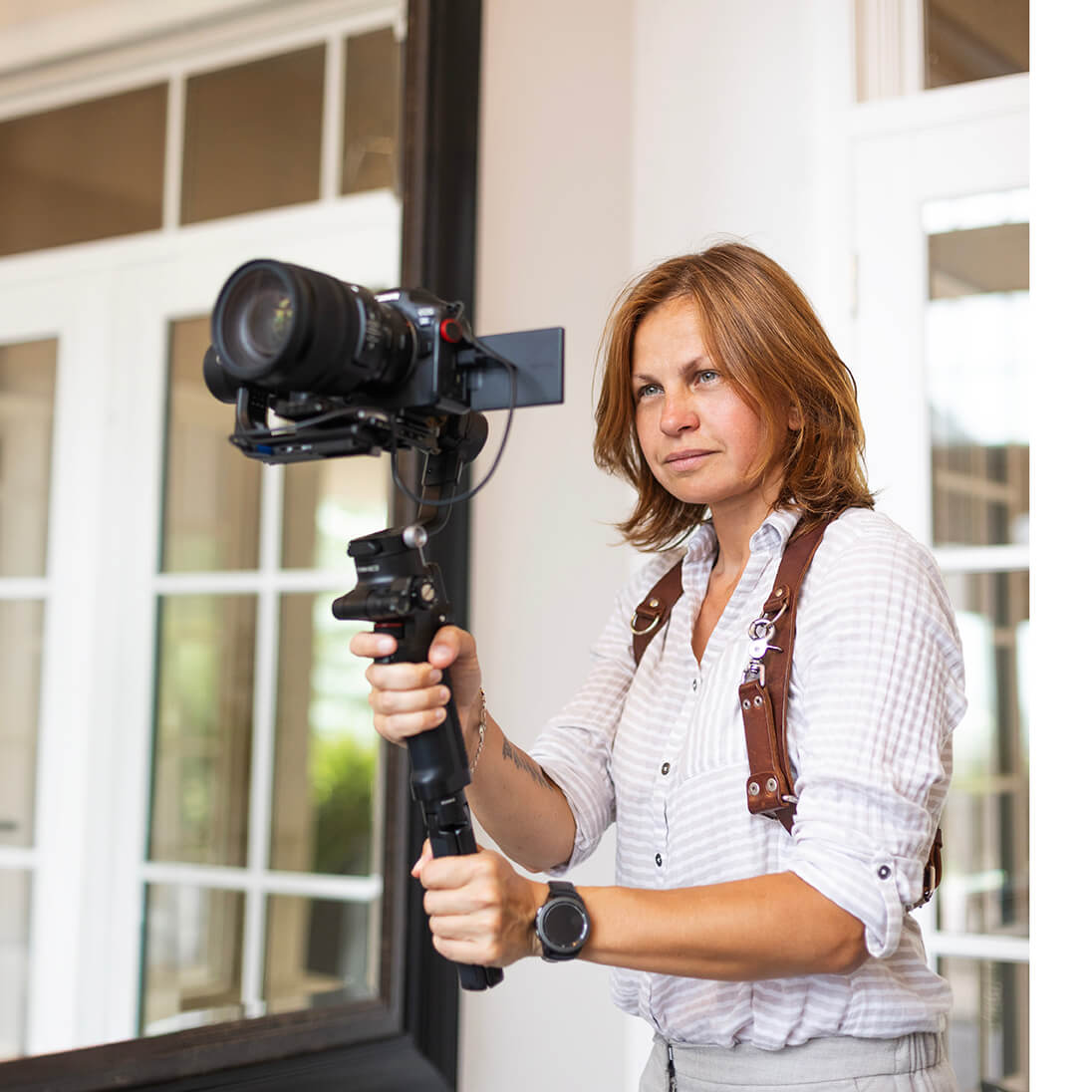 Portrait of the founder and lead videographer